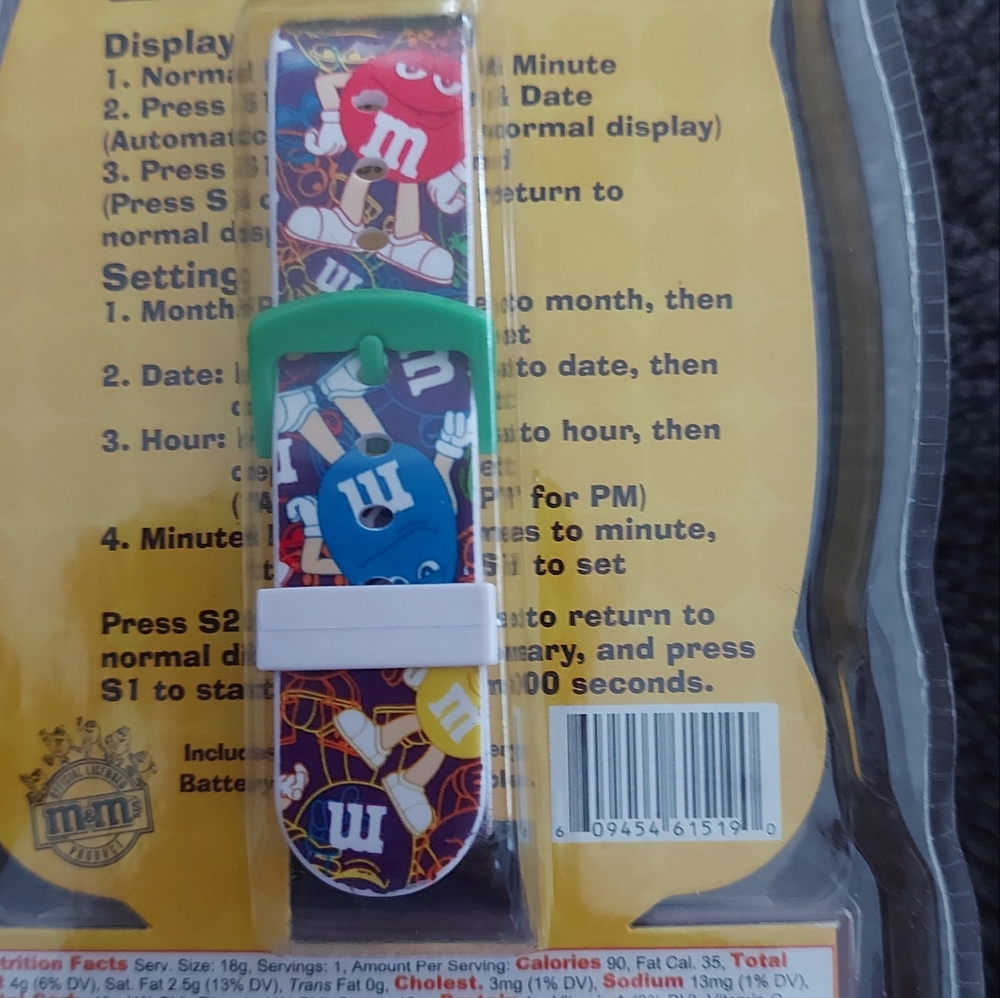 M&M's Colorful Watch Set - Picture 6 of 6